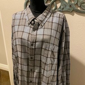 Men’s Big and Tall flannel